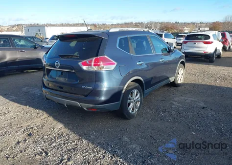 2016 Nissan Rogue S/Sl/Sv из США, поврежденный, VIN KNMAT2MV4GP709898